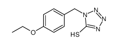1-[(4-ethoxyphenyl)methyl]-2H-tetrazole-5-thione结构式