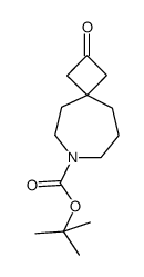 2-氧代-7-氮杂螺[3.6]癸烷-7-羧酸叔丁酯结构式