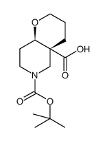 Racemic-(3aR,7aR)-ethyl octahydrofuro[3,2-c]pyridine-3a-carboxylate结构式