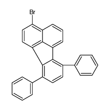 3-bromo-7,10-diphenylfluoranthene Structure