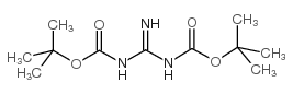 1,3-二(叔丁氧基羰基)胍结构式