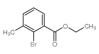 ethyl 2-bromo-3-methylbenzoate结构式