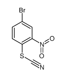 4-溴-2-硝基-1-硫代氰酰基苯结构式