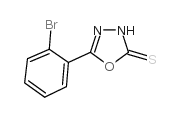 5-(2-溴苯基)-1,3,4-噁二唑-2(3H)-硫酮结构式