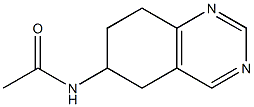 N-(5,6,7,8-Tetrahydro-quinazolin-6-yl)-acetamide结构式