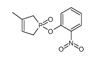 3-methyl-1-(2-nitrophenoxy)-2,5-dihydro-1λ5-phosphole 1-oxide Structure