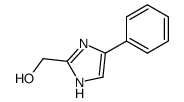 (4-phenyl-1H-imidazol-2-yl)methanol结构式