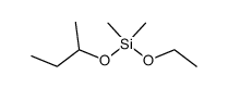 me2Si(Oet)(O-d,l-2-bu)结构式