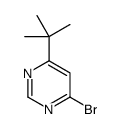 4-bromo-6-tert-butylpyrimidine structure