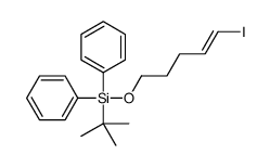tert-butyl-(5-iodopent-4-enoxy)-diphenylsilane结构式