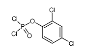 2,4-dichlorophenylphosphorodichloridate结构式