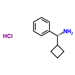 (R)-cyclobutyl(phenyl)methanamine hydrochloride structure