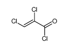 2,3-dichloroprop-2-enoyl chloride结构式