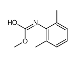 N-(2,6-Dimethylphenyl)carbamic acid methyl ester Structure