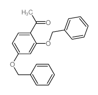 1-(2,4-bis(benzyloxy)phenyl)ethanone structure