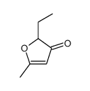 2-ethyl-5-methylfuran-3-one结构式