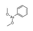 Phenylarsonous acid dimethyl ester Structure