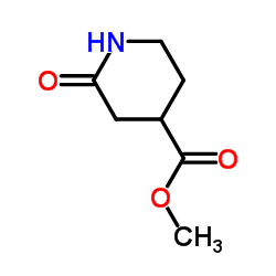 2-氧代哌啶-4-羧酸甲酯结构式