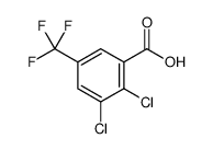 2,3-dichloro-5-(trifluoromethyl)benzoic acid结构式