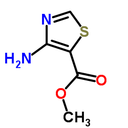 Methyl 4-amino-5-thiazolecarboxylate structure