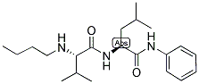 N-n-Butyl-Val-Leu-anilide结构式
