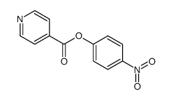 (4-nitrophenyl) pyridine-4-carboxylate Structure
