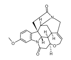 3-methoxy-strychnidine-10,18-dione Structure
