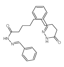 Decanedioic acid,1,10-bis[2-(phenylmethylene)hydrazide] Structure