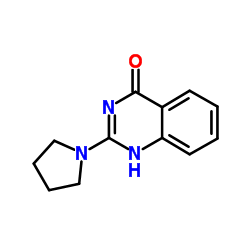 2-(1-PYRROLIDINYL)-4(3H)-QUINAZOLINONE Structure