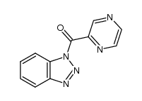 (1H-benzo[d][1,2,3]triazol-1-yl)(pyrazin-2-yl)methanone Structure