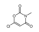 6-chloro-3-methyl-1,3-oxazine-2,4-dione Structure