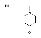 1-methylpyridin-1-ium-4-ol,iodide Structure