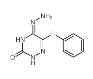 1,2,4-Triazin-3(2H)-one,5-hydrazinyl-6-(phenylthio)- picture