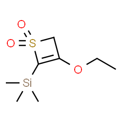 Silane, (3-ethoxy-1,1-dioxido-2H-thiet-4-yl)trimethyl- (9CI) picture