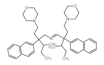 3-methyl-N-[3-methyl-2-(2-morpholin-4-ylethyl)-2-naphthalen-2-yl-pentyl]-2-(2-morpholin-4-ylethyl)-2-naphthalen-2-yl-pentan-1-imine picture