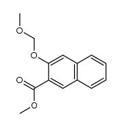 methyl 3-methoxymethoxy-2-naphthoate Structure