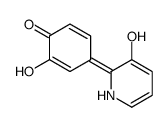 1,2-Benzenediol, 4-(3-hydroxy-2-pyridinyl)- (9CI) structure