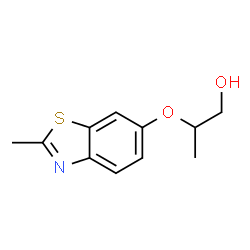 1-Propanol,2-[(2-methyl-6-benzothiazolyl)oxy]-(9CI) Structure
