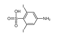 2,6-diiodosulfanilic acid结构式