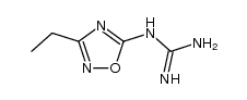 (3-ethyl-[1,2,4]oxadiazol-5-yl)-guanidine Structure