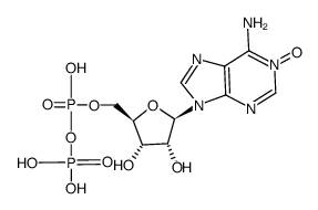 5’-adenosine diphosphate N1-oxide结构式