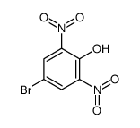 4-bromo-2,6-dinitrophenol结构式