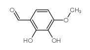 2,3-dihydroxy-4-methoxybenzaldehyde structure