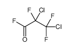 2,3-dichloro-2,3,3-trifluoropropanoyl fluoride结构式
