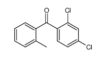 2,4-Dichloro-2'-methylbenzophenone Structure