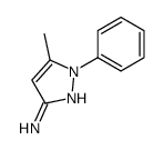 5-METHYL-1-PHENYL-1H-PYRAZOL-3-AMINE structure