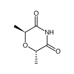 2,6-dimethyl-morpholine-3,5-dione结构式