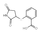 2-(2,5-dioxopyrrolidin-3-yl)sulfanylbenzoic acid picture