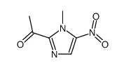 2-acetyl-1-methyl-4-nitroimidazole结构式