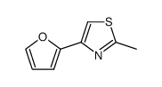 4-(2-Furyl)-2-methylthiazole structure
